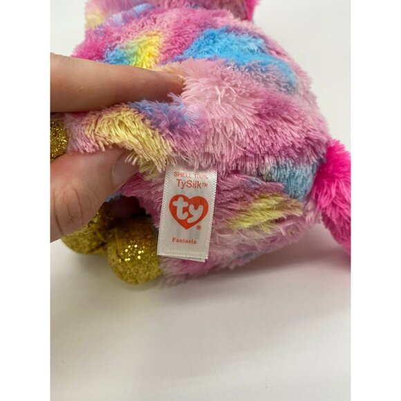 2018 TY Beanie Boo "Fantasia" Unicorn Plush - Picture 8 of 9